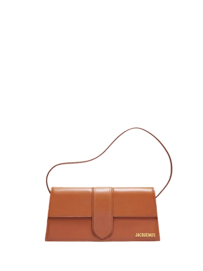 Jacquemus Le Bambino Long Bag Woman Light Brown In Leather