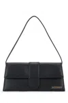 Jacquemus Long Rectangular Shoulder Bag Design In Black