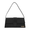 Jacquemus Le Bambino Long In Smooth Leather Bags In Black