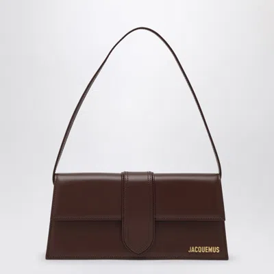 Jacquemus Le Bambino Long Brown Leather Bag Women