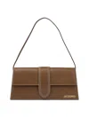Jacquemus Womens Brown Le Bambino Long Leather Shoulder Bag In Brown