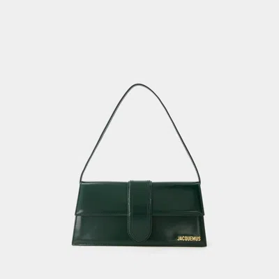 Jacquemus Le Bambino Long Handbag In Green