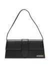 Jacquemus Le Bambino Long In Smooth Leather Bags In Black