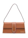Jacquemus Long Leather Shoulder Bag With Rectangular Shape