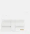 Jacquemus Le Bambino Long Leather Shoulder Bag Women In 白色