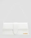 Jacquemus Le Bambino Long Shoulder Bag In White