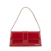Jacquemus La Petite Pochette Rond C Shoulder Bag In Red