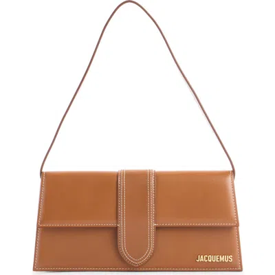 Jacquemus Le Bambino Leather Tote Bag In Light Brown 2
