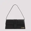 Jacquemus Le Bambino Small Leather Shoulder Bag In Black