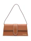 Jacquemus Brown Leather Handbag In Braun