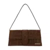 Jacquemus Le Bambino Long Shoulder Bag In Brown