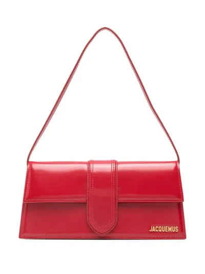 Jacquemus Le Bambino Long Shoulder Bag In Red