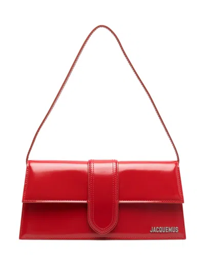 Jacquemus Le Bambino Long Shoulder Bag In Red