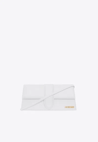 Jacquemus Le Bambino Long Shoulder Bag In White