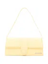 Jacquemus Le Bambino Long Flap Shoulder Bag In Yellow