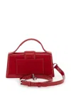 Jacquemus Le Bambino Red Handbag With Removable Shoulder Strap In Leather Woman In Red