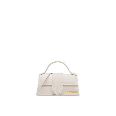 Jacquemus Le Bambino Shoulder Bag In Gray