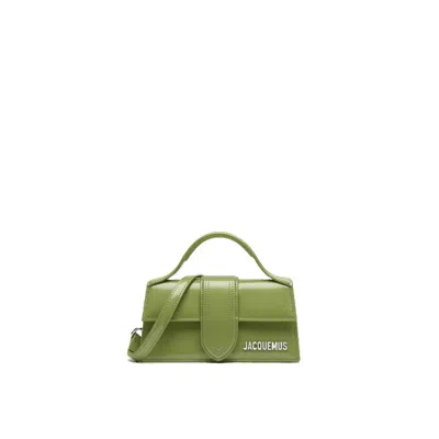 Jacquemus Le Bambino Shoulder Bag In Green