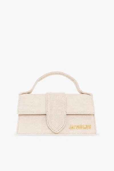 Jacquemus Le Bambino Bag Light Greige In Grey
