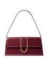Jacquemus Le Bambino Shoulder Bag In Burgundy