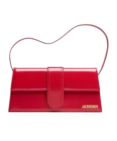 JACQUEMUS JACQUEMUS LE BAMBINO LONG FLAP SHOULDER BAG
