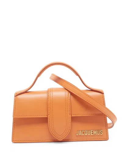 Pre-owned Jacquemus Le Bambino Top Handle Bag In Orange
