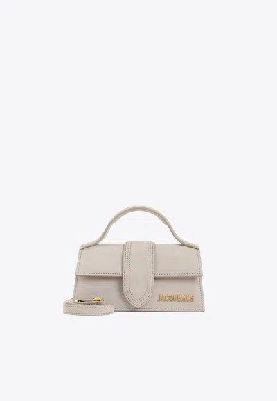 Jacquemus Le Bambino Top Handle Bag In Sand