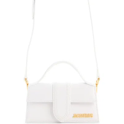 Jacquemus Le Bambino Top Handle Crossbody Bag In White