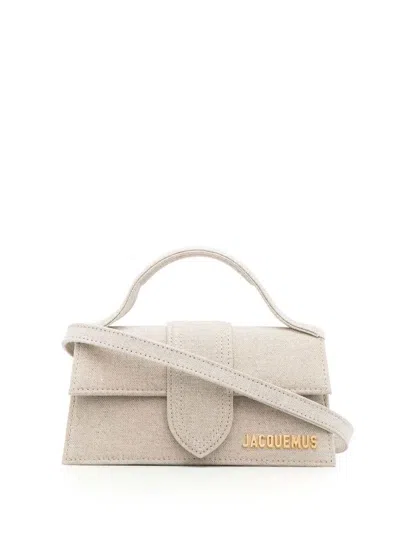 Jacquemus Le Bambino Tote Bag In Grey