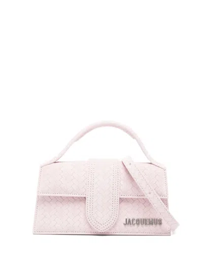 Jacquemus Light Pink Bambino Mini Crossbody Bag In Red