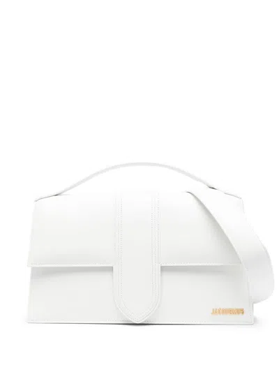 Jacquemus Le Bambino Long Shoulder Bag In White