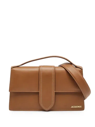 Pre-owned Jacquemus Le Bambinou Two-way Tote Bag In Brown