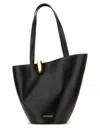 Jacquemus The Medium Bambola Asymmetric Leather Bucket Bag