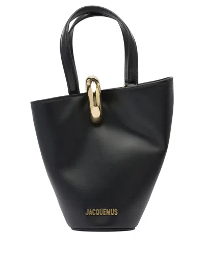 Jacquemus "le Bambola" Handbag In Black