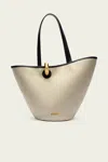 Jacquemus Women Greige The Bambola Bucket Bag