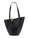 Jacquemus The Medium Bambola Asymmetric Leather Bucket Bag