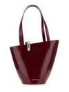 Jacquemus The Medium Bambola In Burgundy