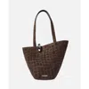 Jacquemus Le Bambola Moyen In Brown