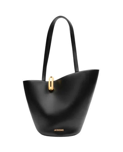 JACQUEMUS JACQUEMUS LE BAMBOLA MOYEN BUCKET BAG
