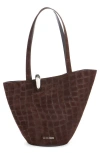 Jacquemus Medium Bucket Bag Featuring Asymmetrical Design