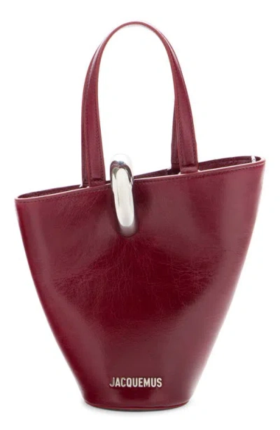 Jacquemus Le Bambola Moyen Leather Bucket Bag