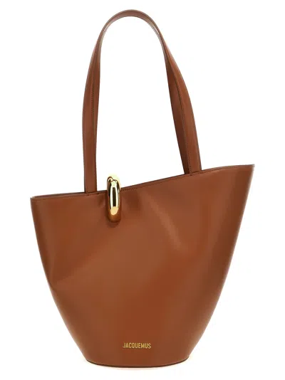 Jacquemus Brown Le Bambola Moyen Tote
