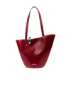 Jacquemus Le Bambola Moyen Shoulder Bag In Red