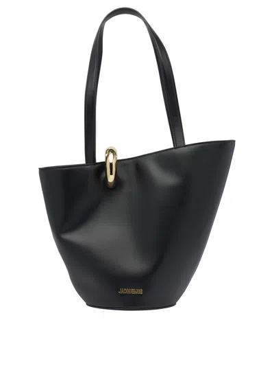 Jacquemus "le Bambola" Shoulder Bag In Black