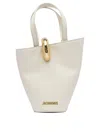 Jacquemus "le Bambola" Shoulder Bag In Neutral