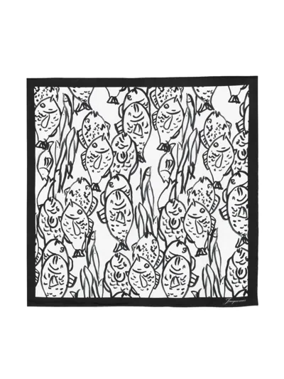 JACQUEMUS LE BANDANA POISSON SCARF