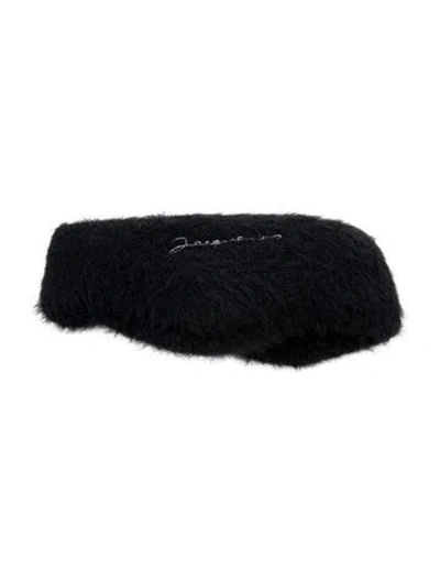 Pre-owned Jacquemus Le Bandeau Neve Headband In Blue