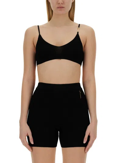 Jacquemus Pralu Knit Shorts In Black