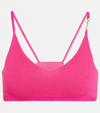 JACQUEMUS LE BANDEAU PRALU TOP