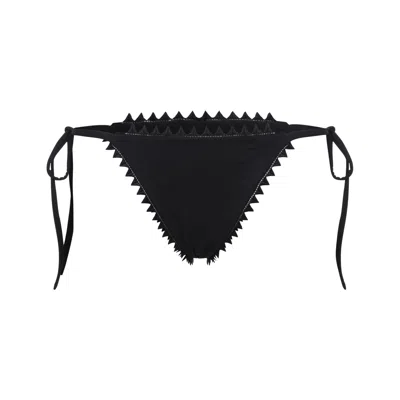 Jacquemus Le Bas De Maillot Picot In Black